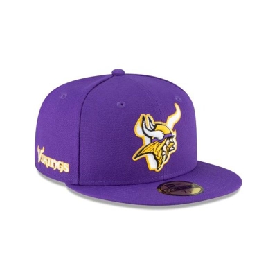 Sapca New Era Minnesota Vikings NFL Logo Mix 59FIFTY Fitted - Violet